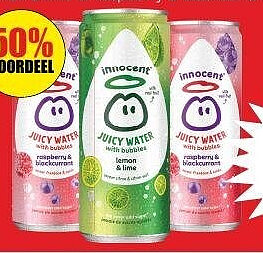 Innocent Juicy Water met bubbels