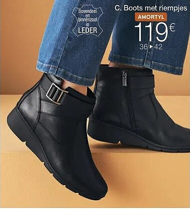 Boots met riempjes