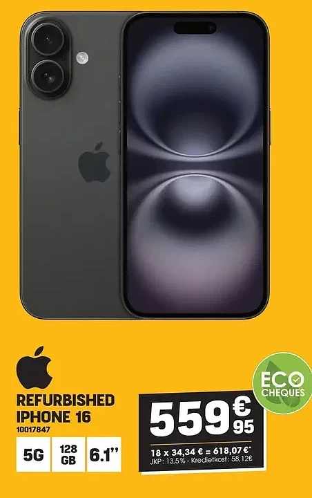 REFURBISHED IPHONE 16
