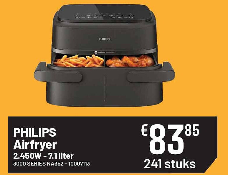 PHILIPS Airfryer 2.450W - 7.1 litres