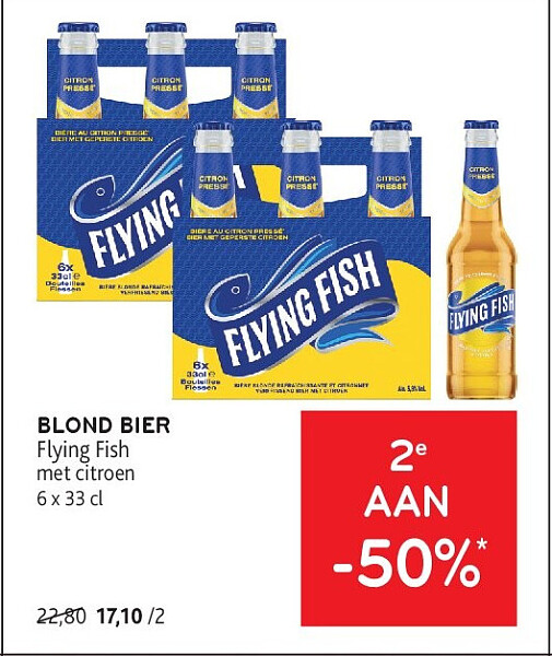 Flying Fish met citroen 6 x 33 cl