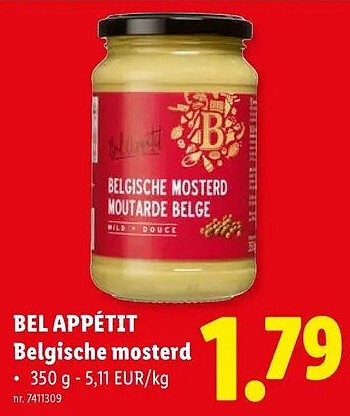 Belgische mosterd