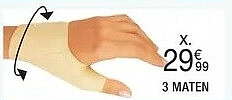 Soepele dagcorrector duim