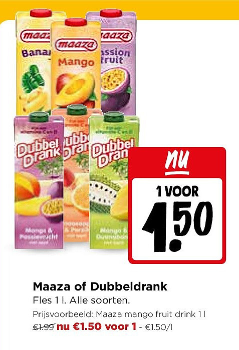Maaza of Dubbeldrank