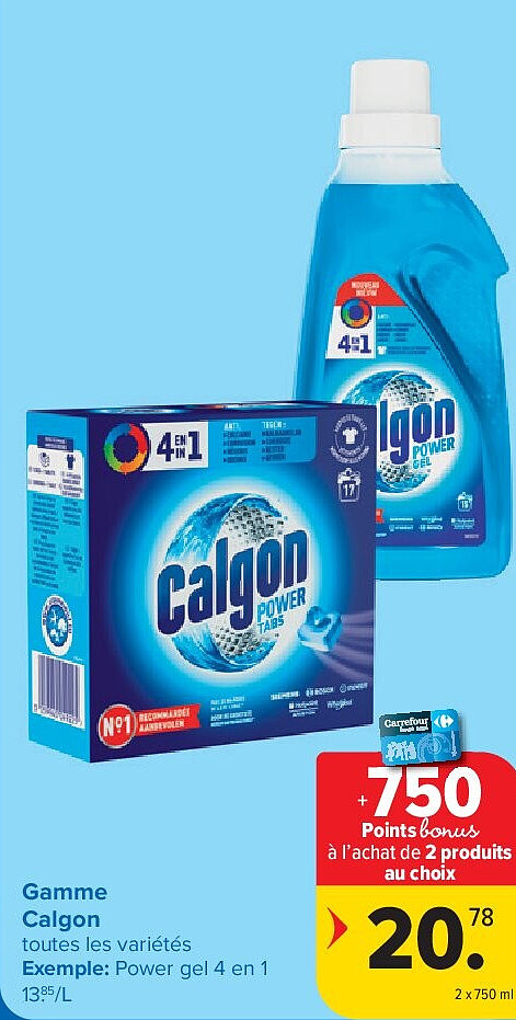 Gamme Calgon