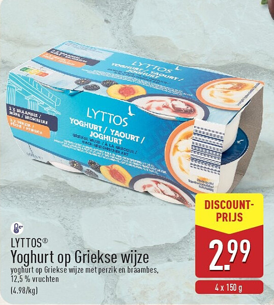 Yoghurt op Griekse wijze