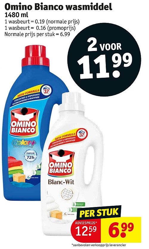 Omino Bianco wasmiddel