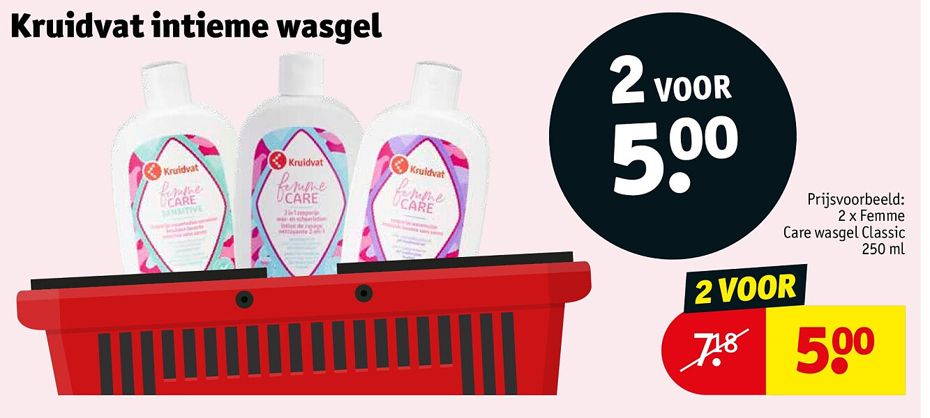 Kruidvat intieme wasgel