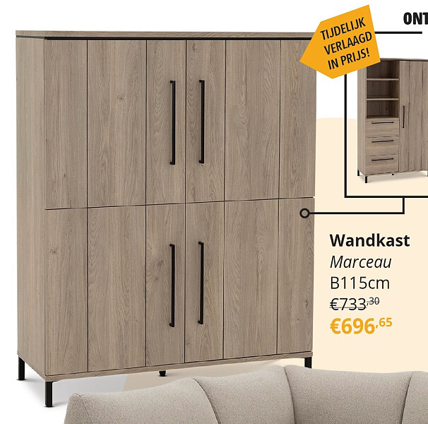 Wandkast Marceau B115cm