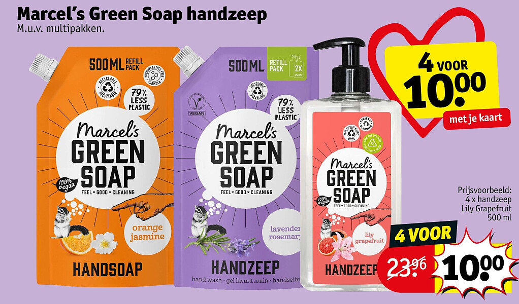 Marcel’s Green Soap handzeep