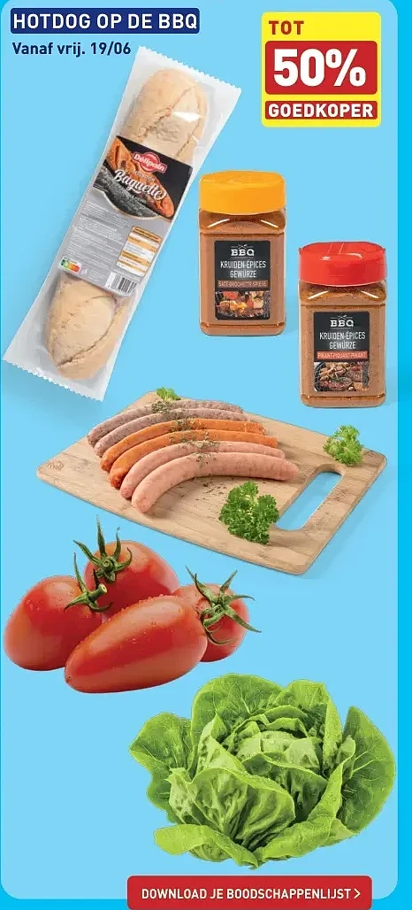 HOTDOG OP DE BBQ