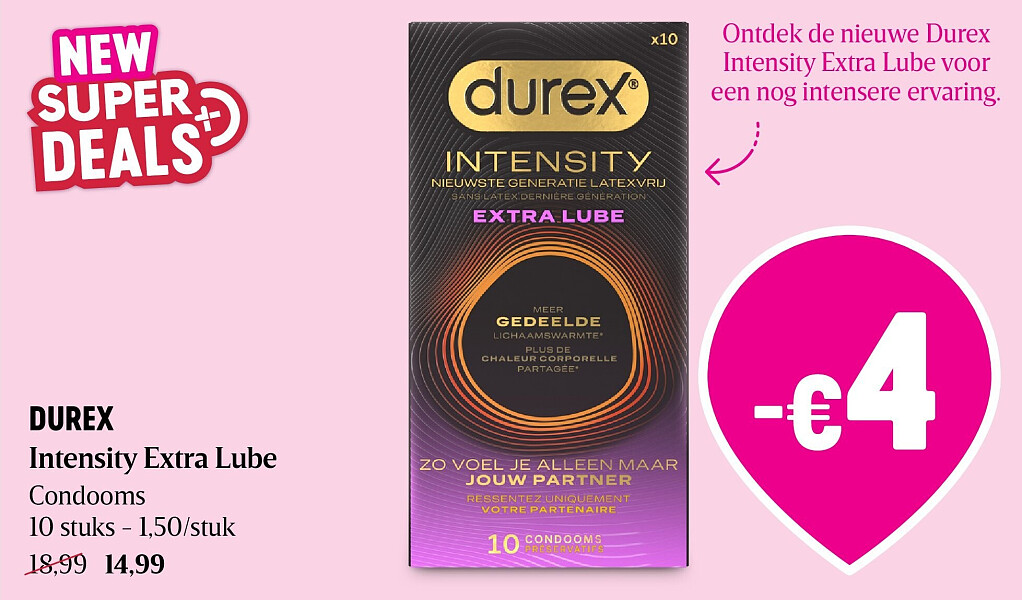 DUREX Intensity Extra Lube