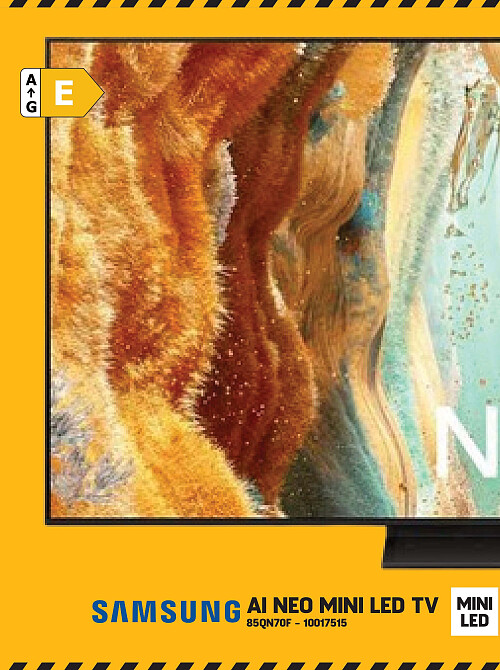 Samsung AI NEO MINI LED TV 85QN70F