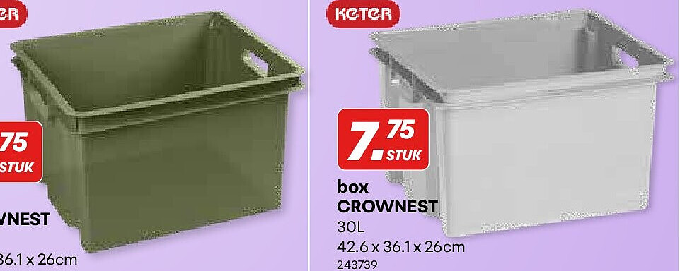 Box CROWNEST 30L