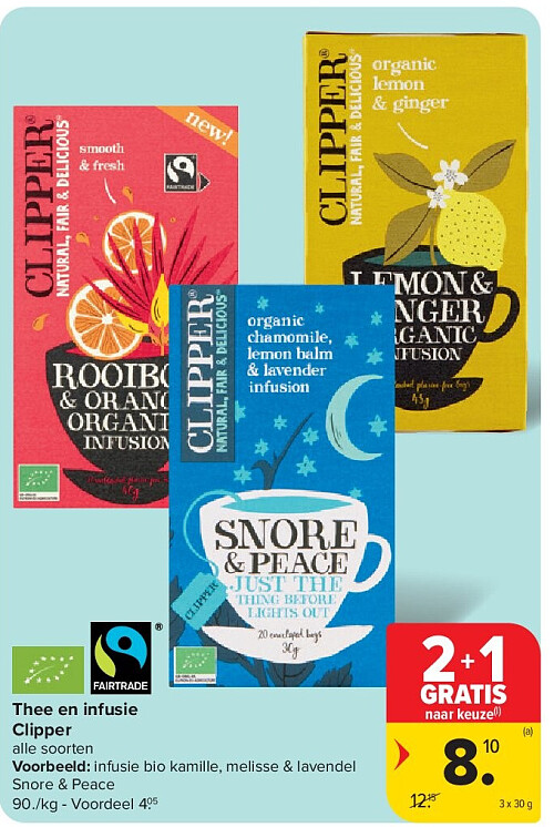 Thee en infusie Clipper