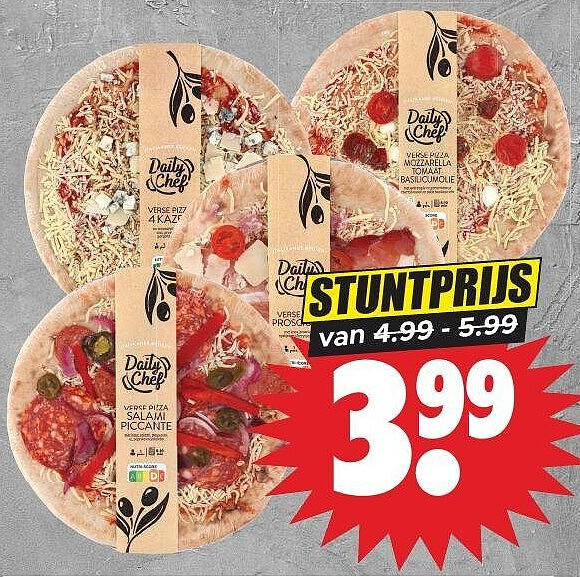 Daily Chef verse pizza