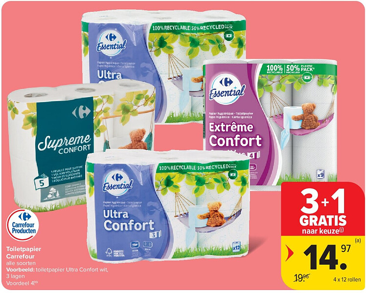 Toiletpapier Carrefour