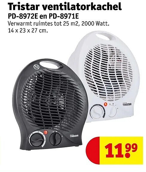 Tristar ventilatorkachel