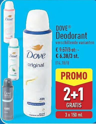 DOVE® Deodorant