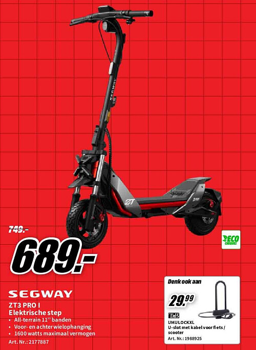 SEGWAY ZT3 PRO1 Elektrische step