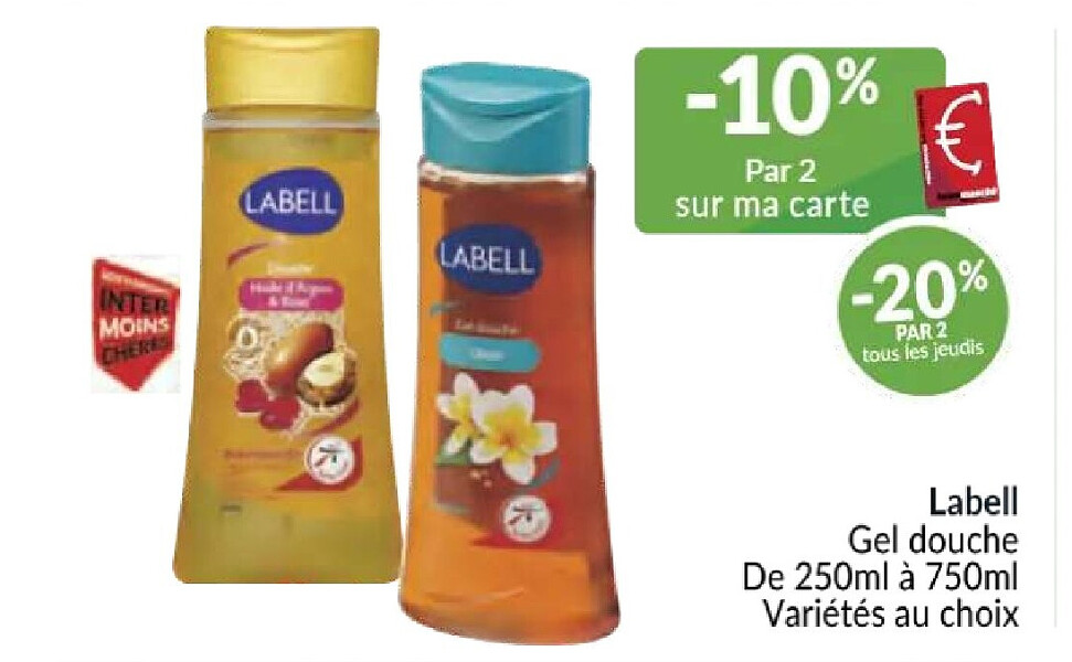 Tahiti Gel douche - 250ml à 750ml