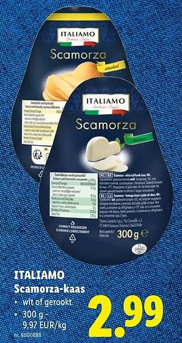 Scamorza-kaas