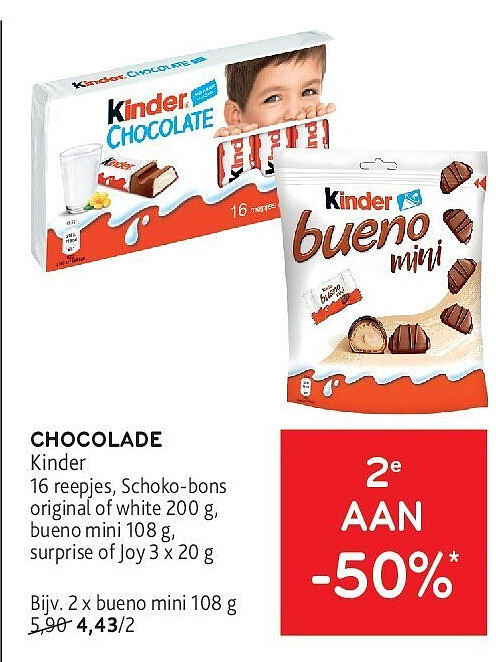 CHOCOLADE bueno mini 108 g