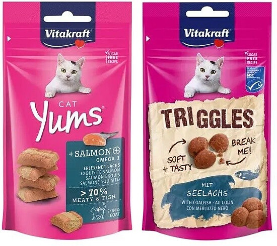 Vitakraft kattensnacks Yums en Trიგgles