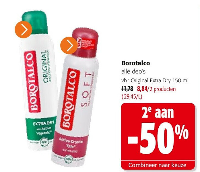 Borotalco Original Extra Dry 150 ml