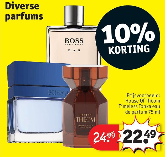 Diverse parfums