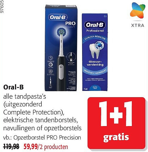 Oral-B alle tandpasta’s