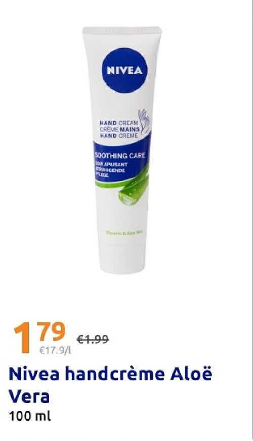 Nivea handcrème Aloë Vera