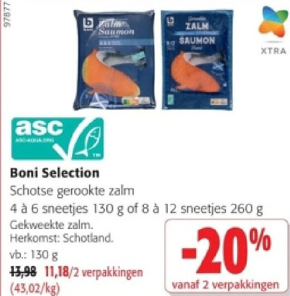 Boni Selection Schotse gerookte zalm
