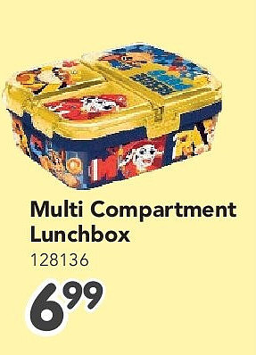Multi Compartment Lunchbox 128136
