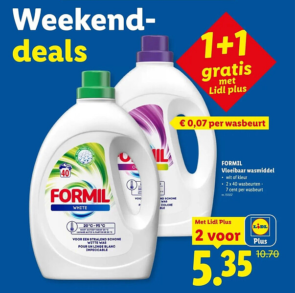 FORMIL Vloeibaar wasmiddel
