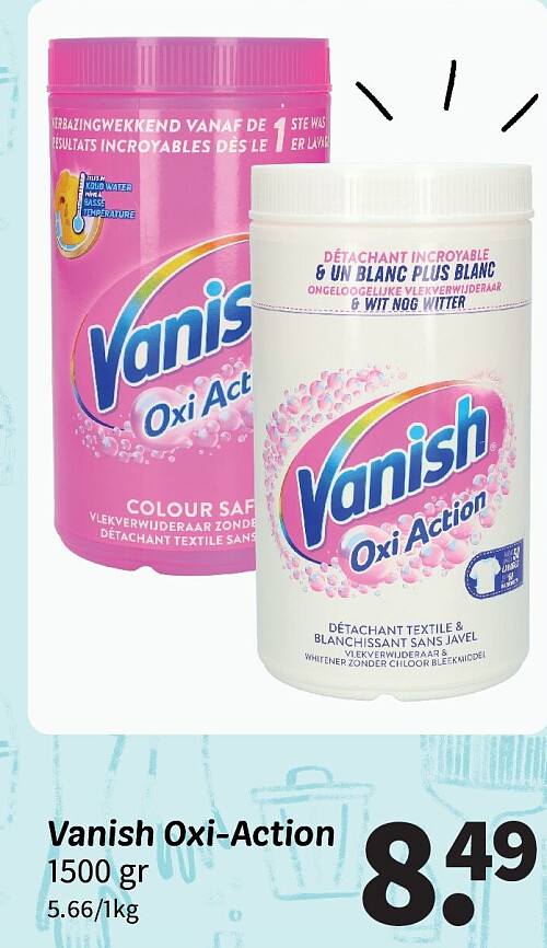 Vanish Oxi-Action