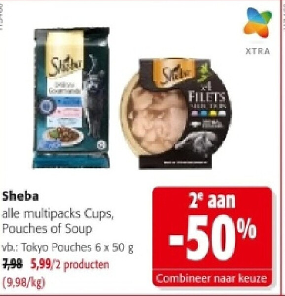 Sheba Tokyo Pouches 6 x 50 g