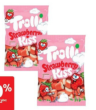 Bonbons Strawberry Kiss Trolli