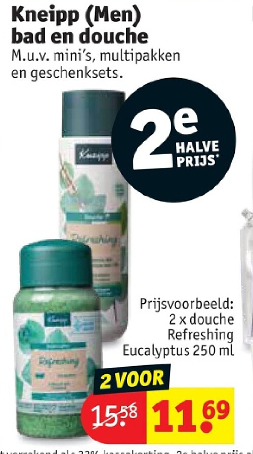 Kneipp (Men) bad en douche