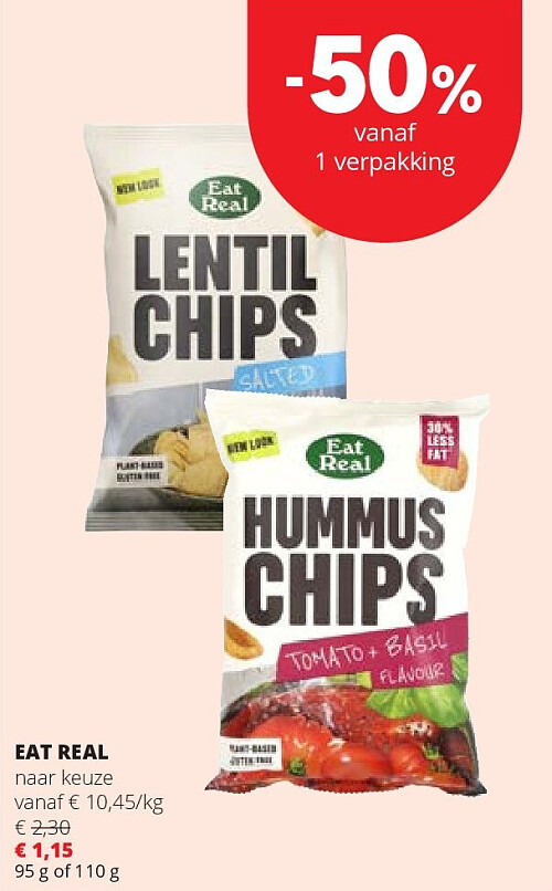 EAT REAL naar keuze
