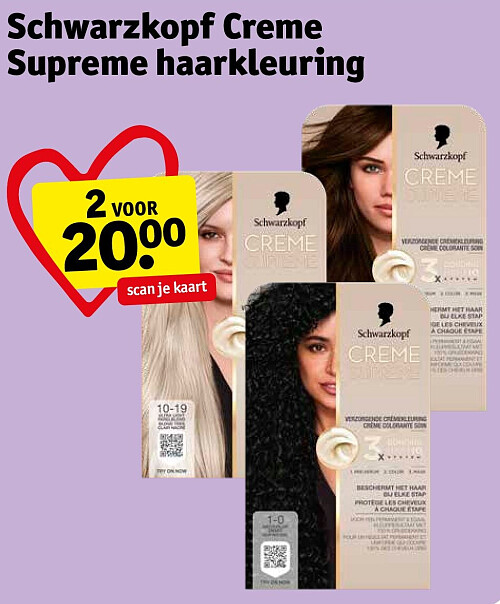 Schwarzkopf Creme Supreme haarkleuring
