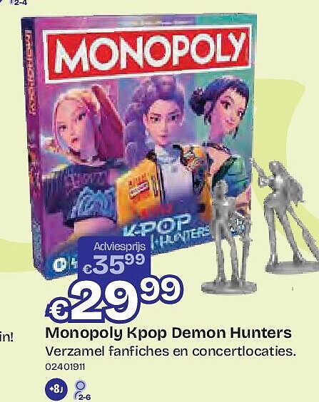 Monopoly Kpop Demon Hunters