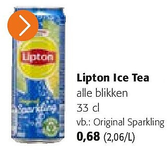 Lipton Ice Tea Original Sparkling