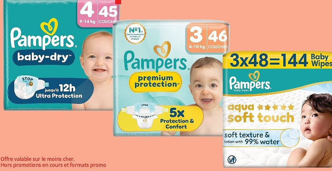Gamme Pampers