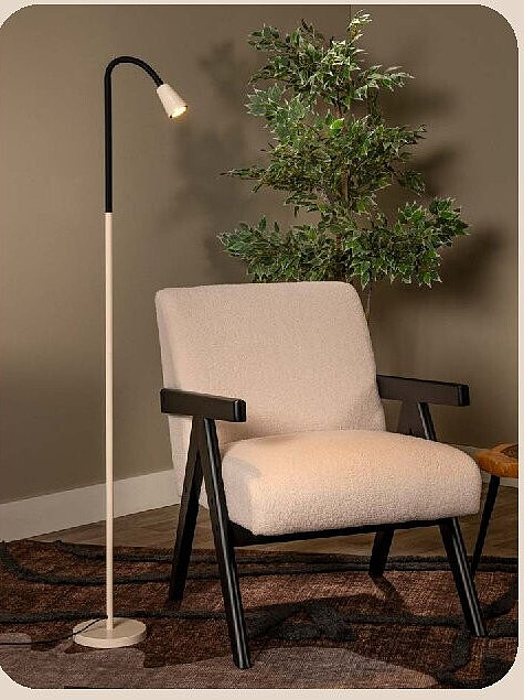 Vloerlamp / Leeslamp Jasper