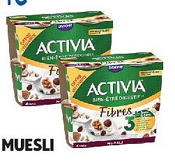 Activia céréales muesli