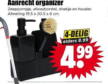 Aanrecht organizer