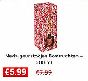 Neda geurstokjes Bosvruchten200 ml