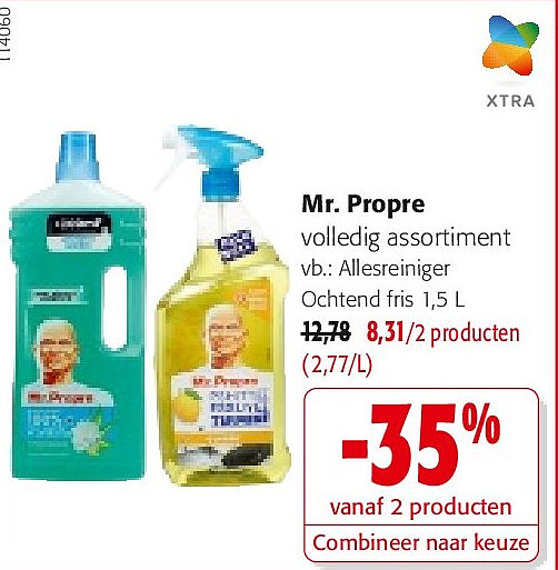 Mr. Propre Allesreiniger Ochtend fris 1,5 L
