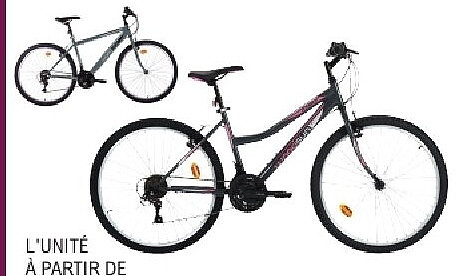 VTT rigide femme 26 pouces